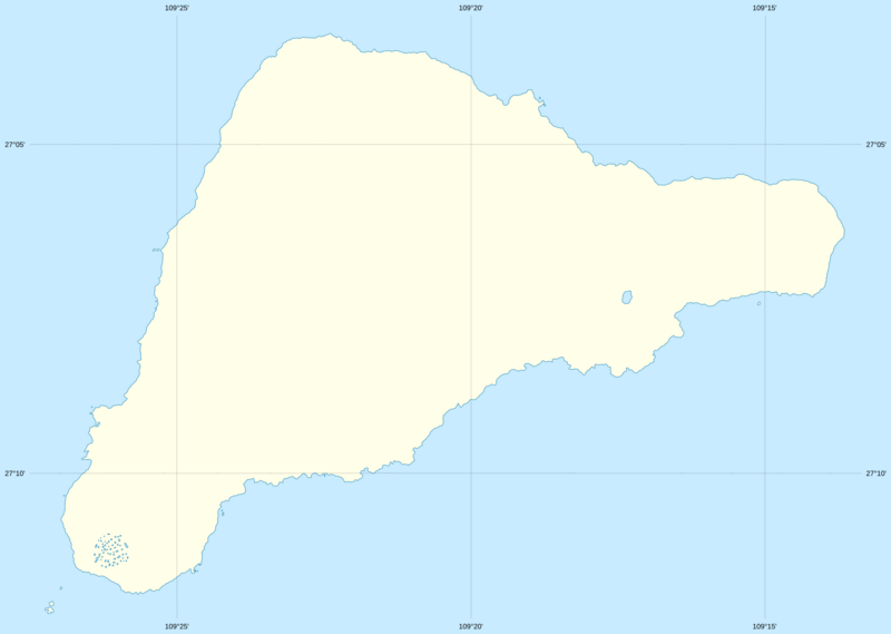 Easter Island location map