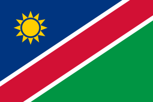 Archivo:Flag of Namibia