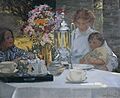 Hilda Fearon-La fiesta del té