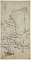 Hongren (Hong Ren); The Coming of Autumn, 1658-61; ink on paper; China