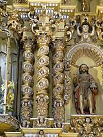 Archivo:Interior del Templo de San Francisco Acatepec 18