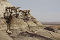 Kirtland Formation Outcrops Near Coal Creek by Nick Longrich