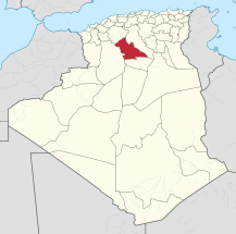 Laghouat in Algeria 2019.svg