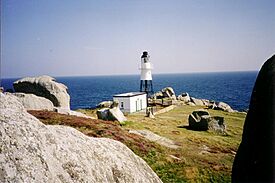Archivo:Lighthouse at Peninnis Head - geograph.org.uk - 3011402
