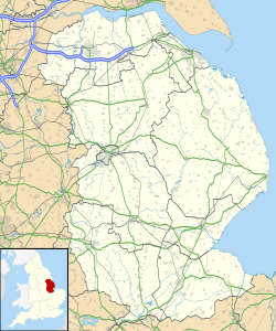 Middle Rasen ubicada en Lincolnshire