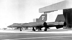 Archivo:Lockheed YF-12A 60-6934 in Air Defense Command markings 1963
