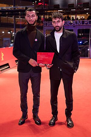 MKr354246 Basel Adra and Yuval Abraham (Dokumentarfilmpreis, Berlinale 2024).jpg