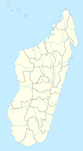 Madagascar adm location map