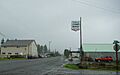 Main road in Idaville, Oregon