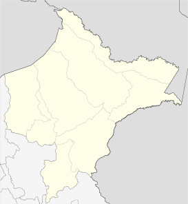 Cordillera Cahuapanas ubicada en Departamento de Loreto