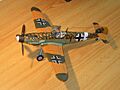Messerschmitt Bf 109 G2 papel model