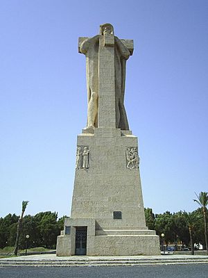 Archivo:Monumento a Cristobal Colón, Huelva.