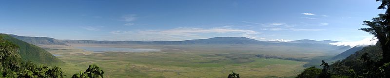 Archivo:Ngorongoro Crater Panorama