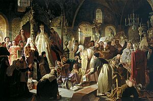 Archivo:Nikita Pustosviat. Dispute on the Confession of Faith