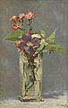 Oeillets et clématite dans un vase de cristal (ca.1882) - Edouard Manet (Musée d'Orsay, Paris)