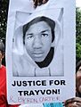 Protest march for justice for Trayvon in Austin, TX (cropped)