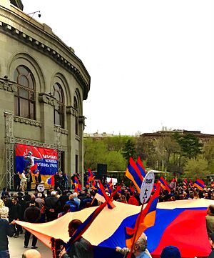 Archivo:Protests in Armenia 2021
