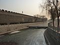 Qufu City Wall - south of the west gate - looking S - P1050985