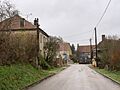 Rue des Bois Tâcher à Fontenille (commune de Brosses) dans l'Yonne