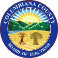 Seal of Columbiana County (Ohio) Board of Elections
