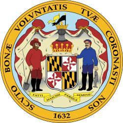 Seal of Maryland (reverse).svg