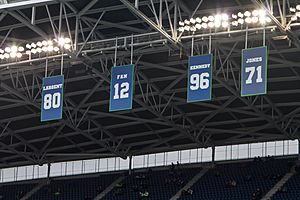Archivo:Seattle Seahawks Retired Numbers