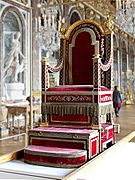 Sedia gestatoria pope Pius VII Restored