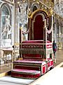 Sedia gestatoria pope Pius VII Restored