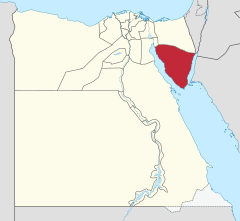 South Sinai in Egypt.svg