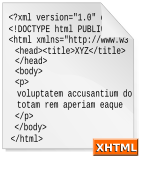 XHTML.svg