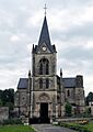Église Saint-Nicolas de Laval-en-Laonnois - Façade