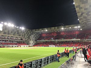 Archivo:Air Albania Stadium inauguration match Alb vs Fra