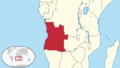 Angola in its region