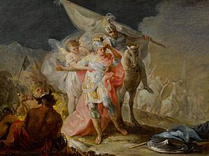 Archivo:Anibal vencedor contempla Italia desde los Alpes (segundo boceto)