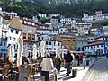 Asturias Cudillero casas escalonadas ni