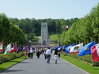 Bois de Belleau Commémoration du 24 Mai 2009.jpg