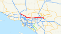California Interstate and State Route 210