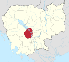 Cambodia Kampong Chhnang Province locator map.svg