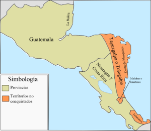 Archivo:Capitanía General de Guatemala 1812