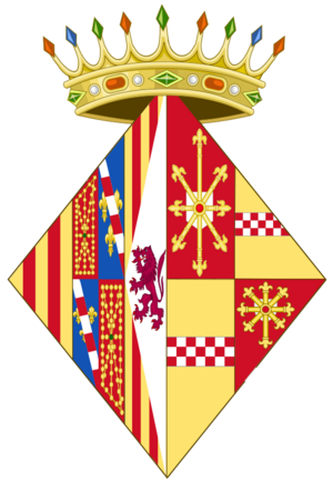 Archivo:Coat of Arms of Agnes of Cleves as Navarrese Consort