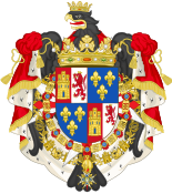 Coat of Arms of Luis Fernández de Córdoba y Salabert, 17th Duke of Medinaceli.svg