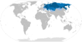 Detailed SVG map of the Russophone world