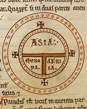 Archivo:Diagrammatic T-O world map - 12th century