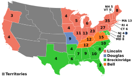 Elecciones presidenciales de Estados Unidos de 1860