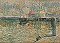 Ernest Lawson - The Boat House