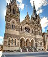 Facade of St. John the Evangelist, Pittston