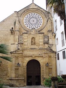 Archivo:Fachada principal de la iglesia de San Pablo de Córdoba