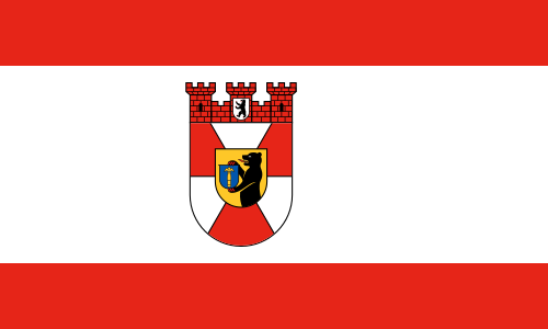 Flagge Bezirk Mitte