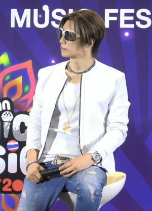 Archivo:Gackt at Thai-Japan Iconic Music Fest 2023 cropped (1)