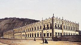 Archivo:Hospício D Pedro II - Atual Palácio Universitário da UFRJ - Praia Vermelha